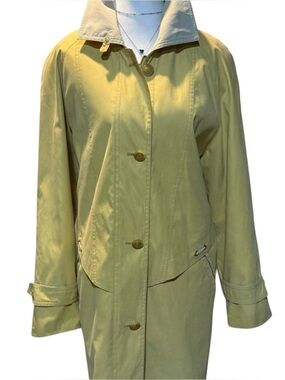 Marcona trench coat midi. Size 40. Yellow P-P19 L 34